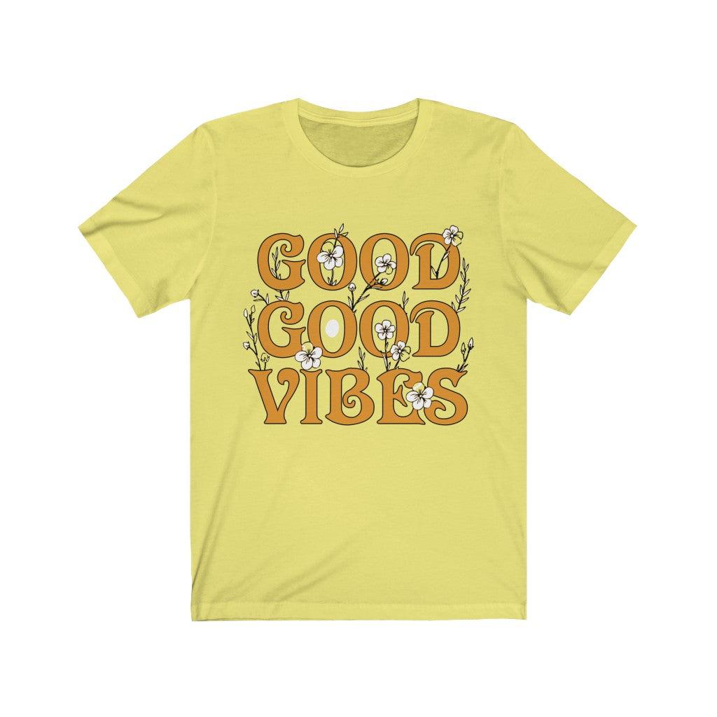 Good Vibes Curvy Vintage Tee-3