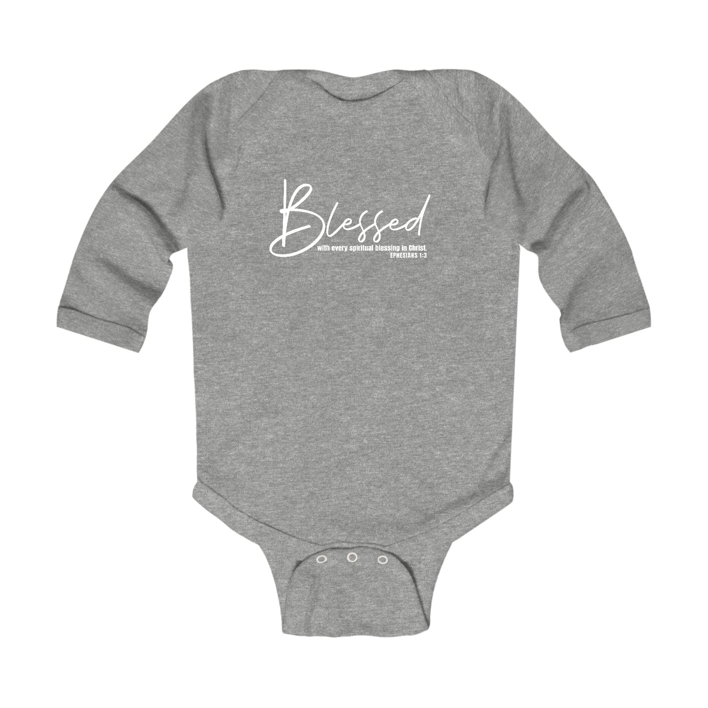 Infant Long Sleeve Graphic T-shirt - Blessed with Every Spiritual-4