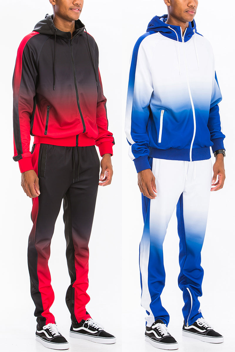 Ombre Hooded Suit-1