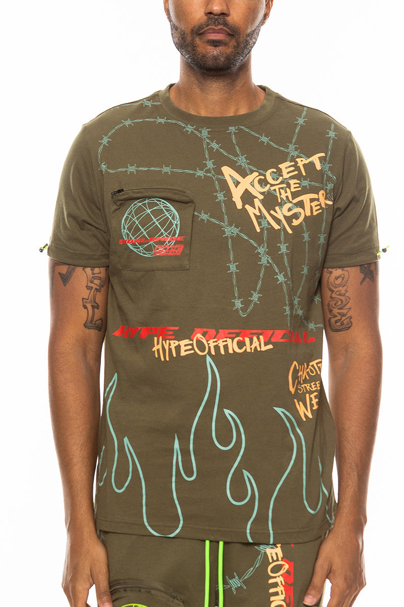 Hype Official Print Tshirt-5