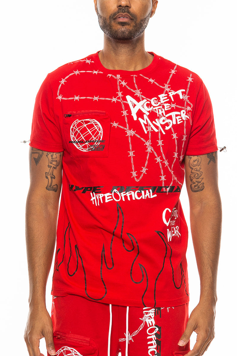 Hype Official Print Tshirt-6