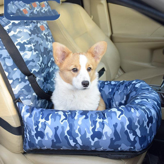 Pet Travel Car Seat - Cozy And Portable Kennel For Small And Medium-Sized Dogs-0