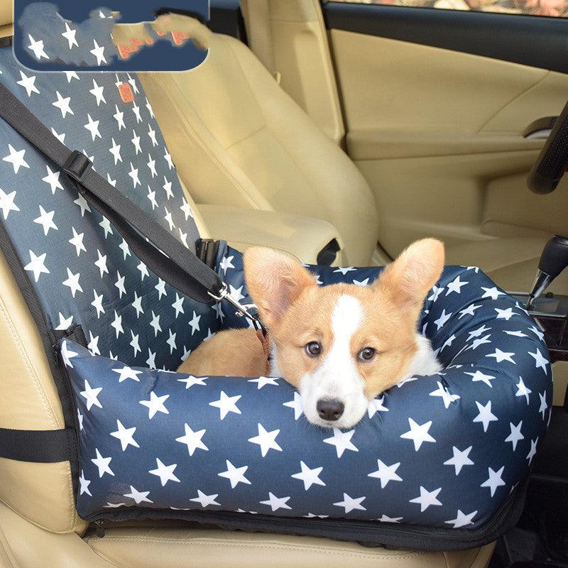 Pet Travel Car Seat - Cozy And Portable Kennel For Small And Medium-Sized Dogs-4