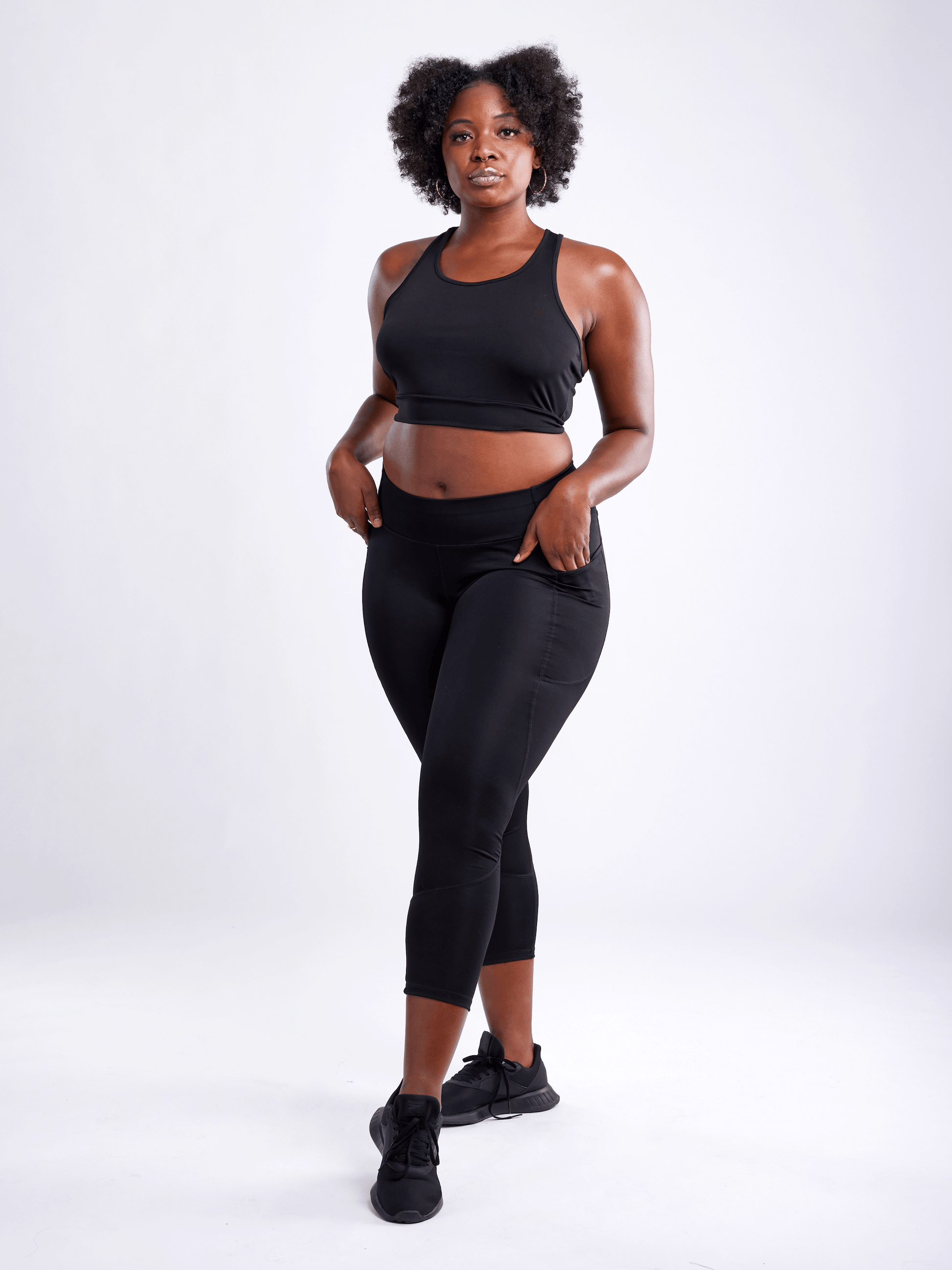 JupiterGear High-Waisted Classic Gym Leggings with Side Pockets-2