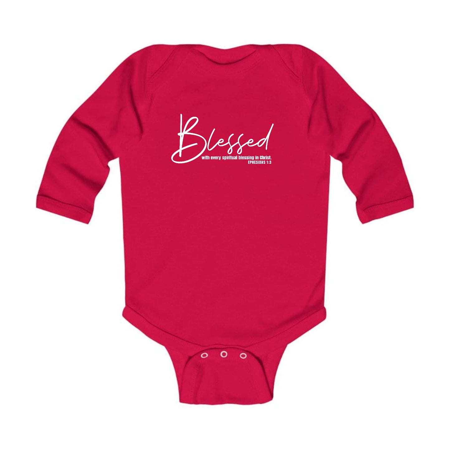 Infant Long Sleeve Graphic T-shirt - Blessed with Every Spiritual-2
