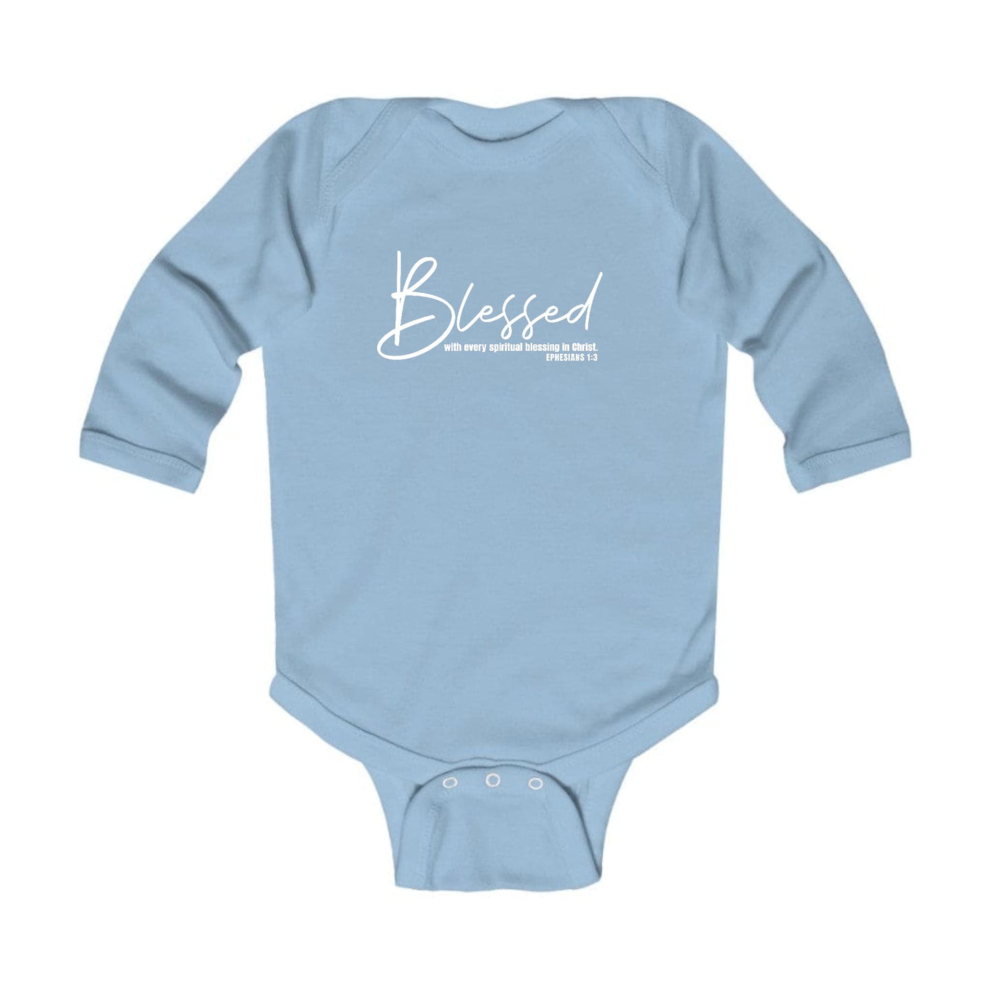 Infant Long Sleeve Graphic T-shirt - Blessed with Every Spiritual-5