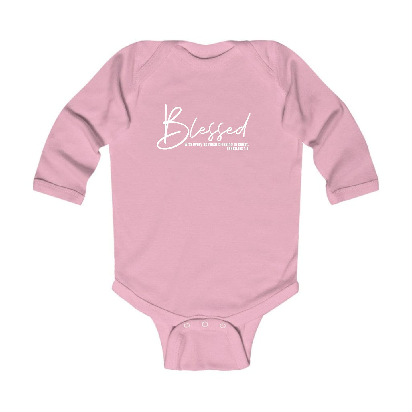 Infant Long Sleeve Graphic T-shirt - Blessed with Every Spiritual-6