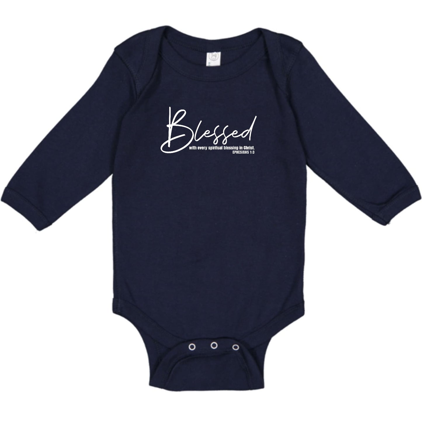 Infant Long Sleeve Graphic T-shirt - Blessed with Every Spiritual-7