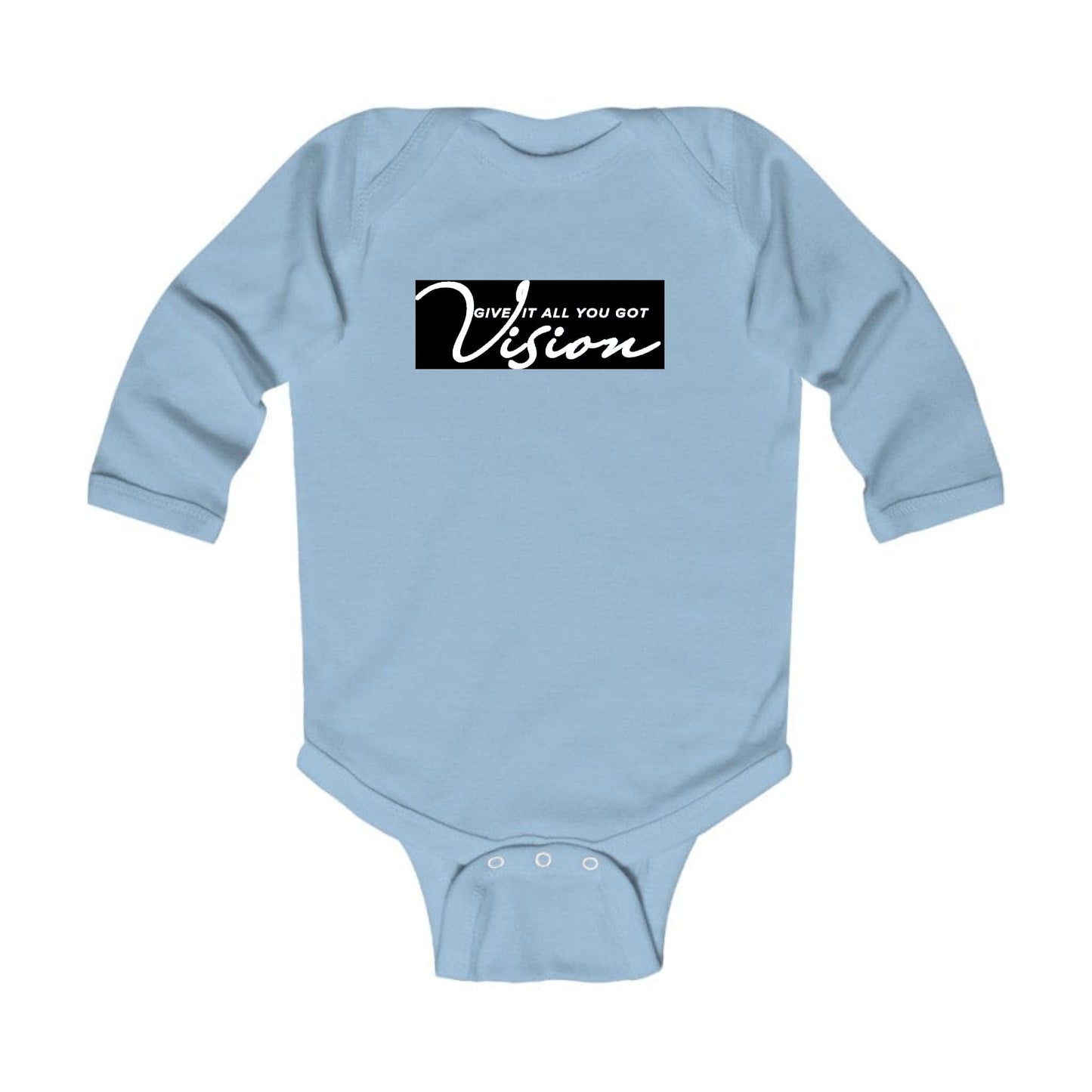 Infant Long Sleeve Graphic T-shirt - Vision - Give it All you Got-5