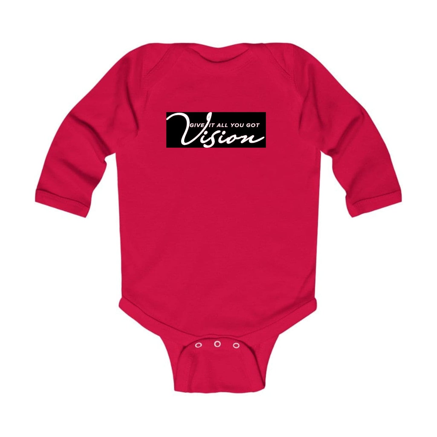 Infant Long Sleeve Graphic T-shirt - Vision - Give it All you Got-2