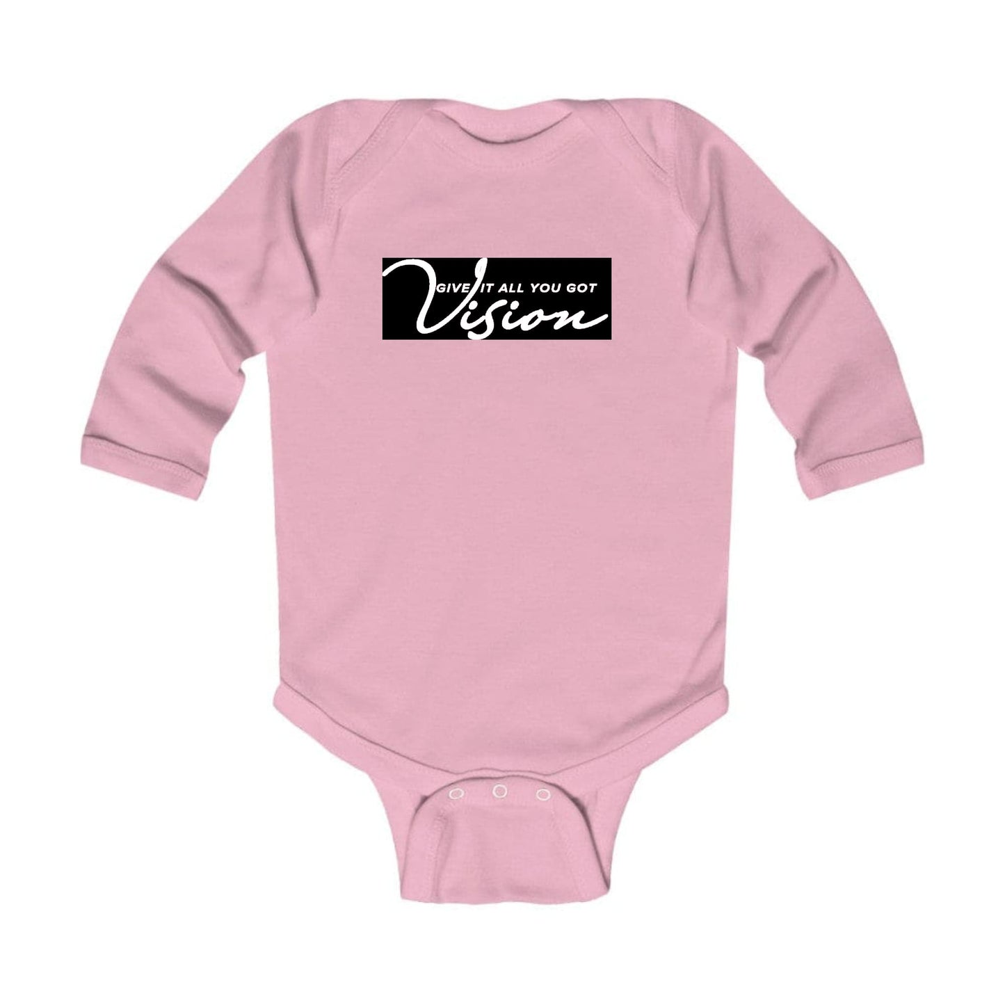 Infant Long Sleeve Graphic T-shirt - Vision - Give it All you Got-6