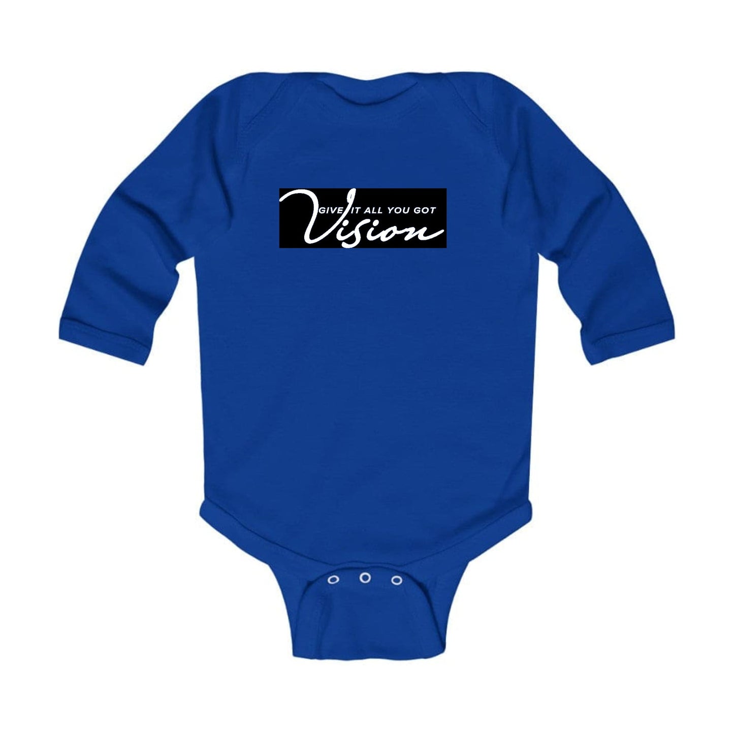 Infant Long Sleeve Graphic T-shirt - Vision - Give it All you Got-1