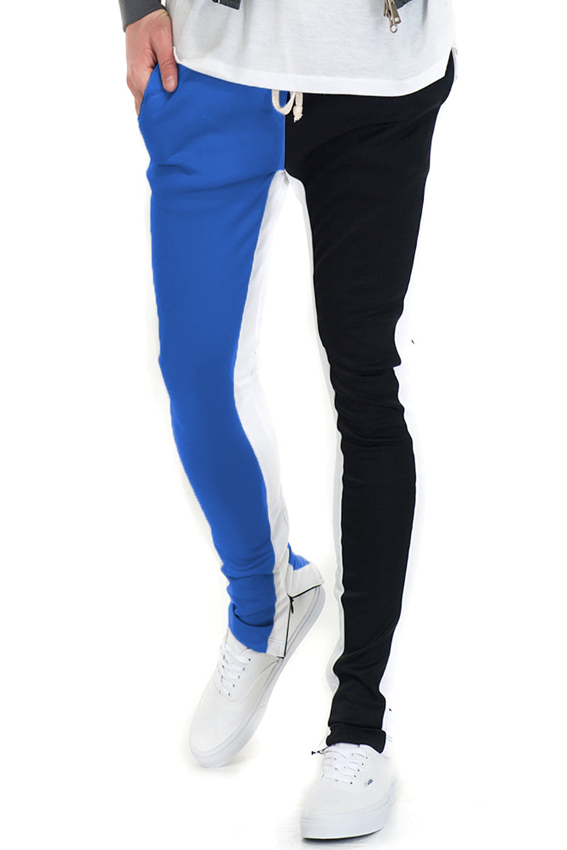 Split Tone Track Pants-7