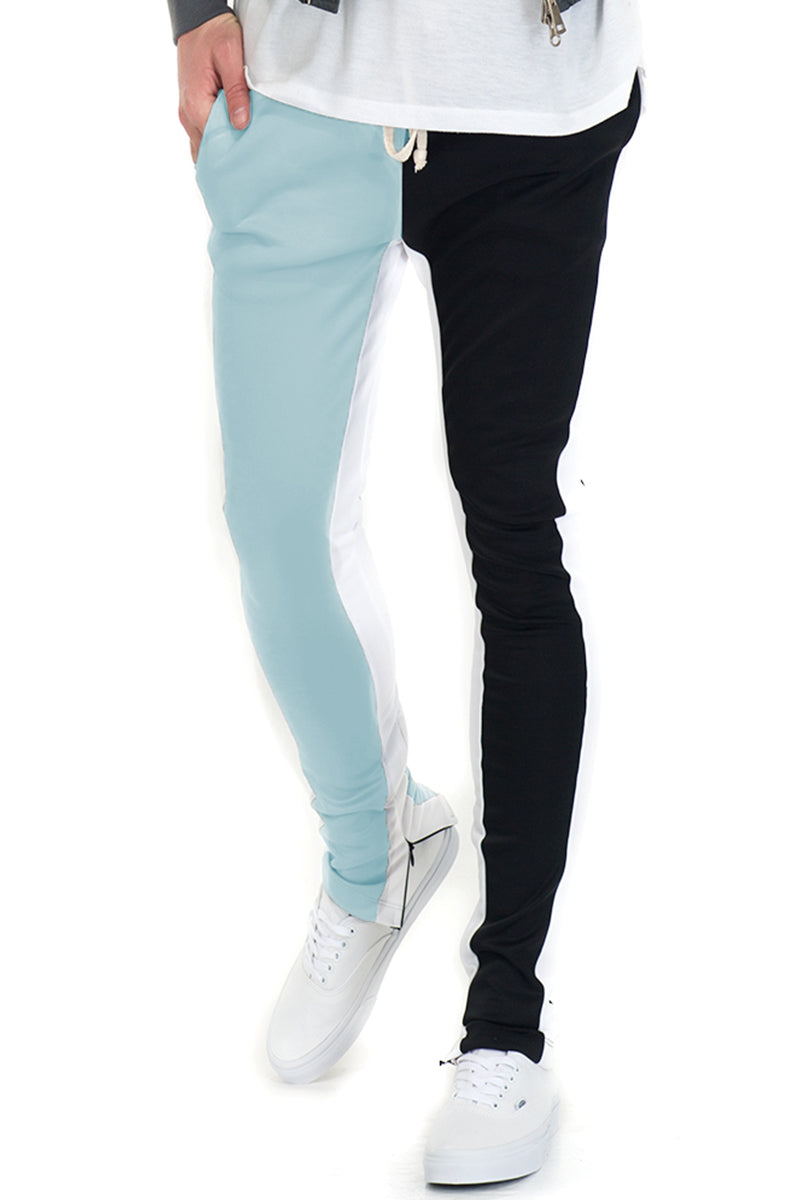 Split Tone Track Pants-6