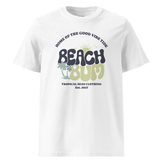 Beach Bum organic cotton t-shirt-0